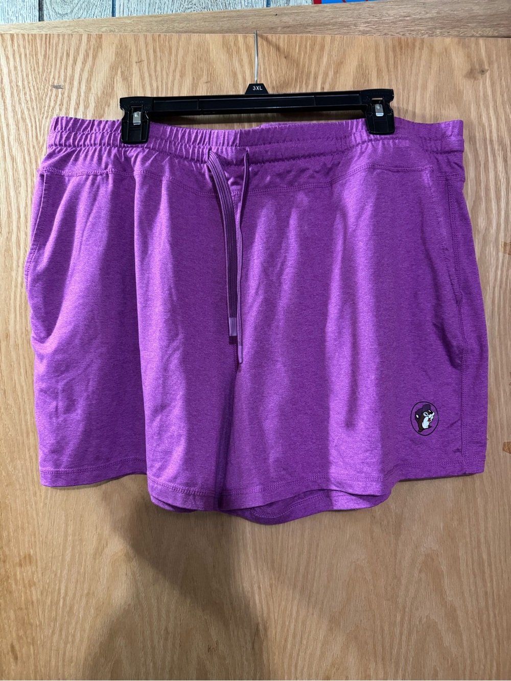 Buc-cees purple shorts. 2XL